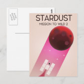 スターダスト・ミッション 彗星ワイルド2 ポストカード (正面/裏面)