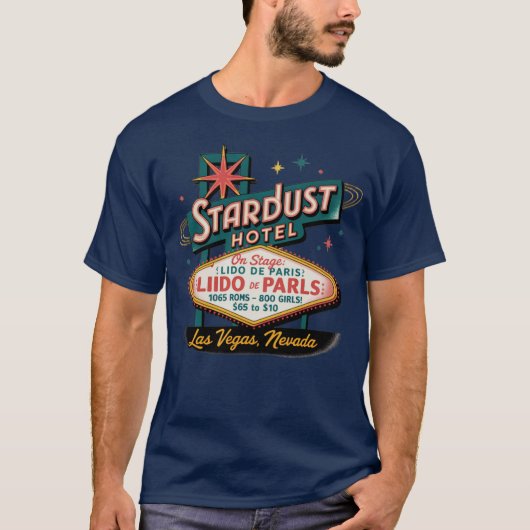 スターダスト リド デ パリ Tシャツ (正面)