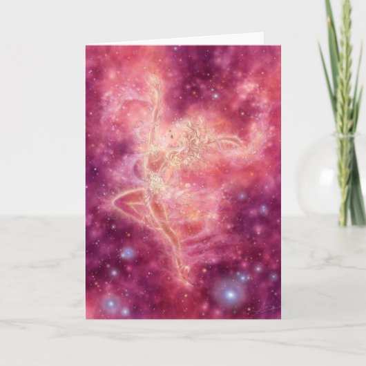 スターダンサーグリーティングカード カード (正面)