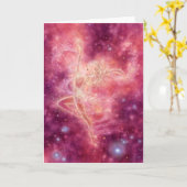 スターダンサーグリーティングカード カード (黄色い花)