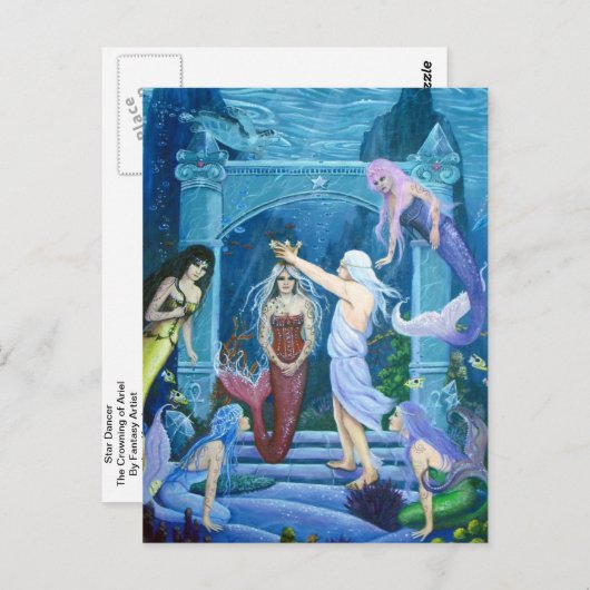 スターダンサー – アリエルのクラウニングby Lori Karels ポストカード (正面/裏面)