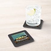 スターチのチャイブに気をつけろ – 面白いフードカートゥーン コースター (右側)