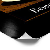 スターチのチャイブに気をつけろ - 面白いフード カートゥーン ポスター (コーナー)