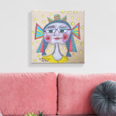 「スターチャイルド」お洒落顔 キャンバスプリント (インサイチュ (リビング))