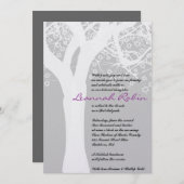 スターツリーバーバルミツワー招待状 招待状 (正面/裏面)