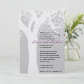 スターツリーバーバルミツワー招待状 招待状 (スタンド正面)