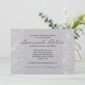 スターツリーバーバルミツワー招待状 招待状 (スタンド正面)