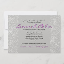 スターツリーバーバルミツワー招待状