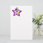 スターデザイン 便箋 (スタンド正面)