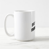 スタートダッシュで強くフィニッシュ マグカップ (左)