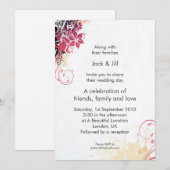 スタートバースト5x7 招待状 (正面/裏面)