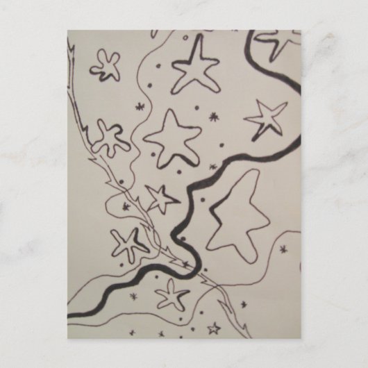 スタートレイルズ ポストカード (正面)