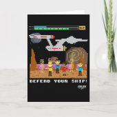 スタートレック オリジナルシリーズ ピクセル ビデオゲーム カード (正面)