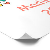 スタート前K新学期レインボーポスター ポスター (角)