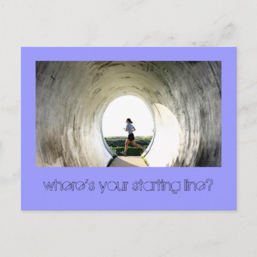 スタート地点は？ ポストカード (正面)