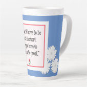 スタート素晴らしタスクやる気を起こさせる- Blue Mug カフェラテマグ (右アングル)