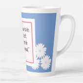 スタート素晴らしタスクやる気を起こさせる- Blue Mug カフェラテマグ (右)