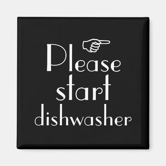 スタート食洗機マグネットテンプレート マグネット (正面)