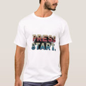 スタートTシャツを押す Tシャツ (正面)