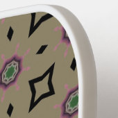 スタードットピンク ピックルボールラケット (左詳細)