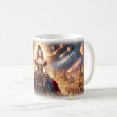 スタードリームの女王の天体カーニバルマグ コーヒーマグカップ (正面右)