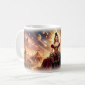 スタードリームの女王の天体カーニバルマグ コーヒーマグカップ (正面左)