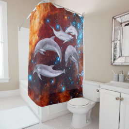 スタードルフィンズ シャワーカーテン