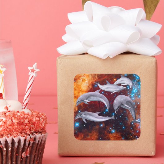 スタードルフィンズ スクエアシール (パーティー)