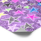 スタードードルスケッチアート ポスター (角)