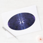 スターナイト 楕円形シール (封筒)