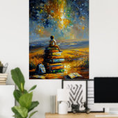 スターバウンドマインド – 夢と知識を表現 ポスター (ホームオフィス)