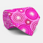 スターバストとピンホイール、ランとマゼンタ ネクタイ (ロール)