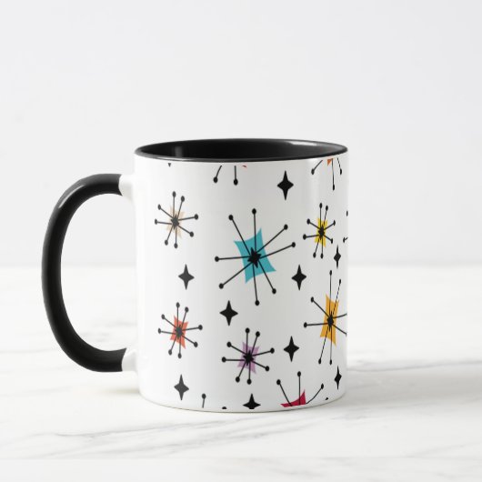 スターバストと星 マグカップ (左)