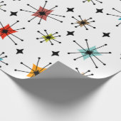 スターバストと星 ラッピングペーパー (角)