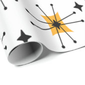 スターバストと星 ラッピングペーパー (ロールコーナー)