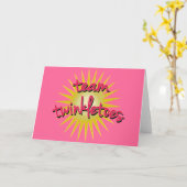 スターバストのチームTwinkletoes カード (黄色い花)