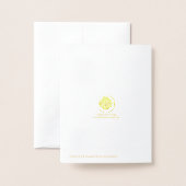 スターバストの卒業は写真感謝していしています 箔カード (裏面封筒付き)