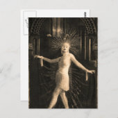 スターバストの帽子によって提起 ポストカード (正面/裏面)