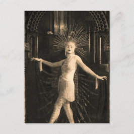 スターバストの帽子によって提起 ポストカード