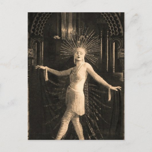 スターバストの帽子によって提起 ポストカード (正面)