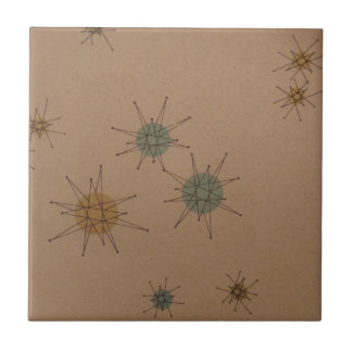 スターバストの時計 タイル