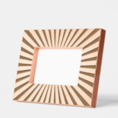 スターバストエッチング写真枠 レーザー彫刻フレーム (左)