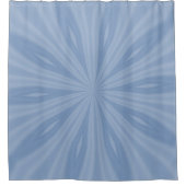 スターバストダスティブルー シャワーカーテン (正面)