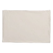 スターバストパターン金ゴールド&リネンホワイト 枕カバー (裏面-左)