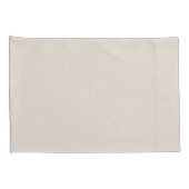 スターバストパターン金ゴールド&リネンホワイト 枕カバー (裏面-右)