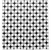 スターバストパターン シャワーカーテン (正面)