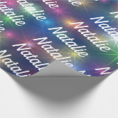 スターバストパーソナライズされたギフト紙 ラッピングペーパー (角)