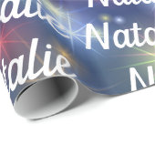 スターバストパーソナライズされたギフト紙 ラッピングペーパー (ロールコーナー)