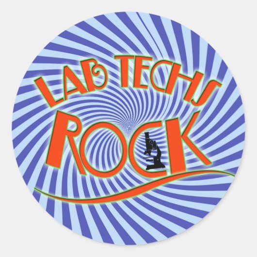 スターバストラボTECHS ROCK (LABORATORY SCIENTIST) ラウンドシール (正面)
