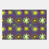 スターバスト包装紙 ラッピングペーパーシート (正面2)